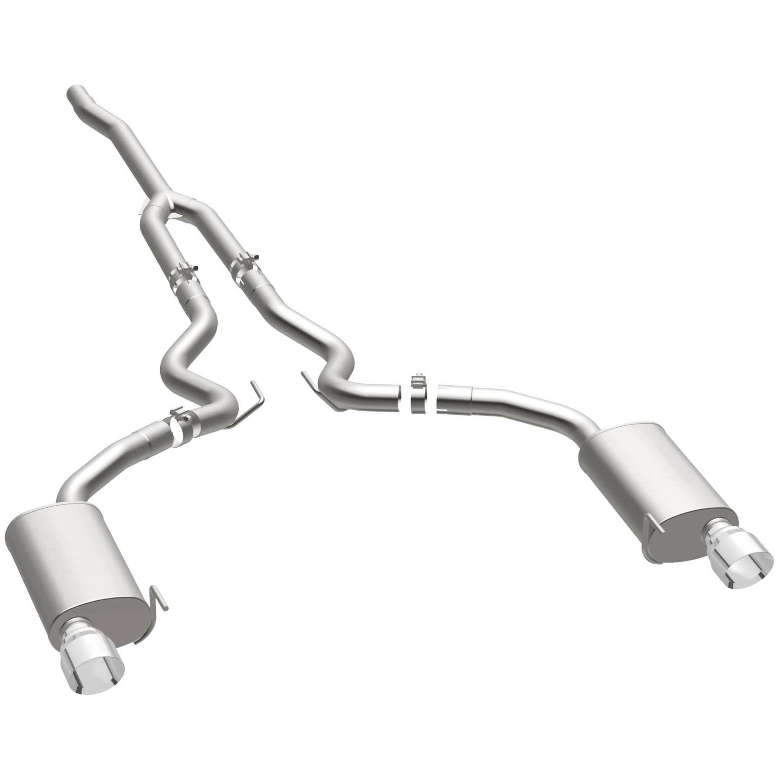MagnaFlow 2015-2023 Ford Mustang Street Series Cat-Back Performance Exhaust System